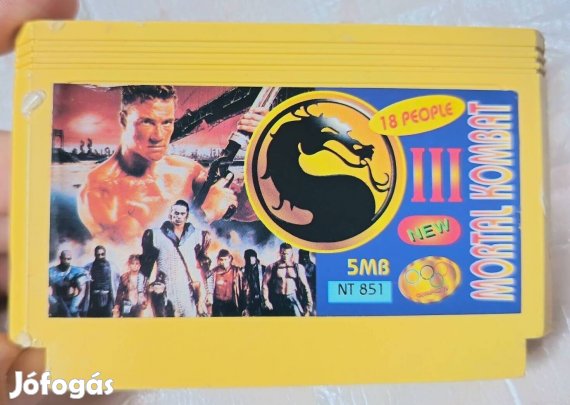 Mortal Kombat sárga kazetta