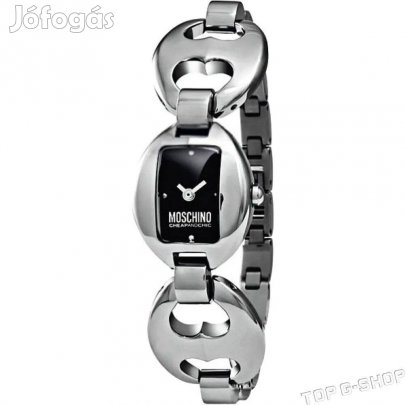 Moschino női karóra MW0169 ezüst színű, szív motívumos