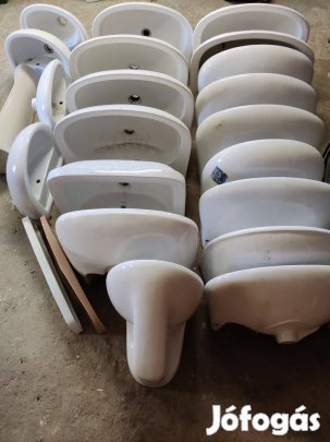 Mosdókagyló vegyes méretben