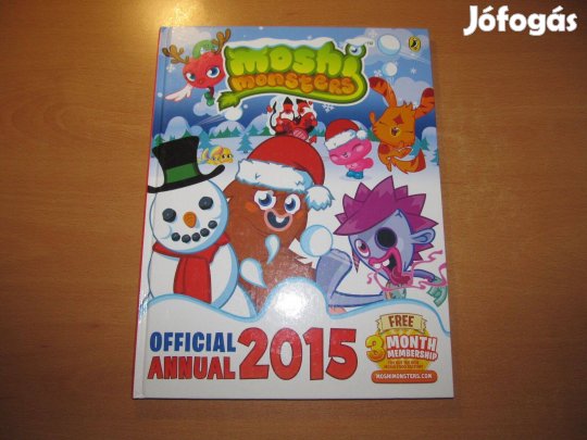 Moshi Monsters 2015-ös évkönyv, angol nyelvű