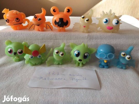 Moshi Monsters Halloween figurák