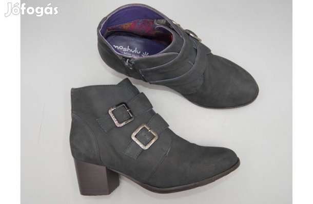 Moshulu magassarkú bőr bokacipő, 38,5 / 39 -es, Újszerű