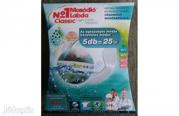 Mosódió labda / 25 mosás / hipoallergén