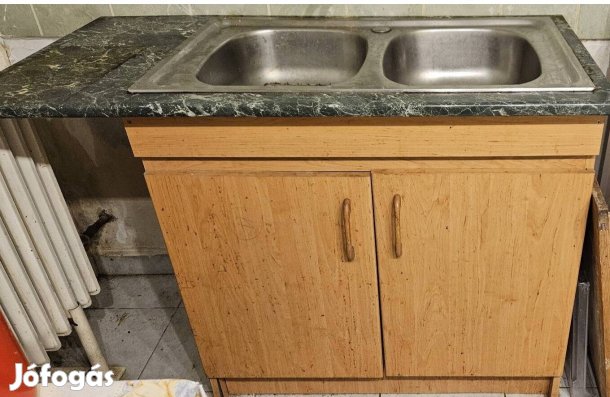 Mosogató alsószekrénnyel