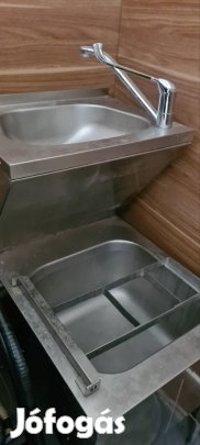 Mosogató kézmosó kiöntővel olcsón akár házhozszállítással is 