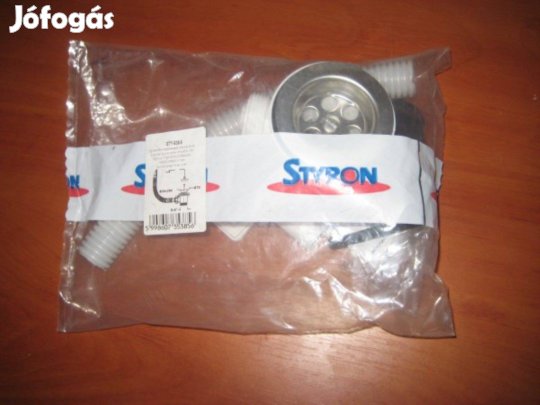 Mosogató leeresztő túlfolyóval,dugóval,lánccal