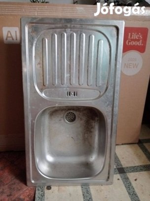 Mosogató medence rozsdamentes Inox