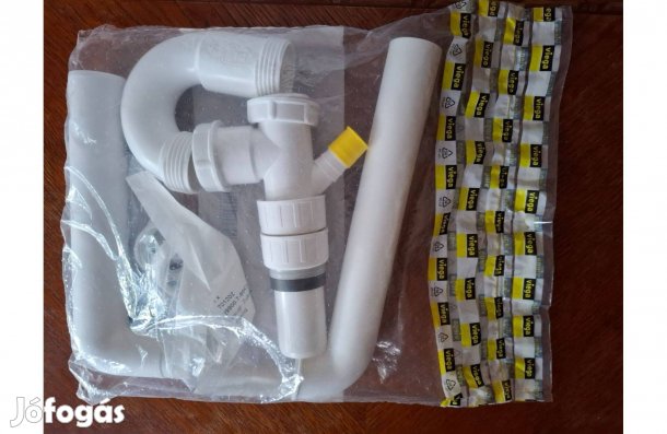 Mosogatószifon kettős mosogatóhoz 1 1/2 x DN 40 x 90-310