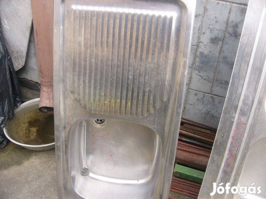 Mosogatótálca rozsdamentes több méretben eladó