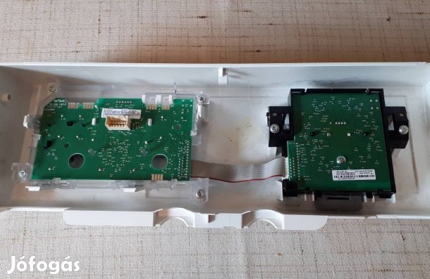 Mosógép, kezelő egység