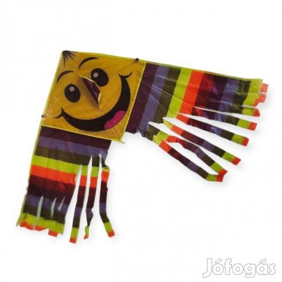 Mosolygó arc alakú szövet sárkányrepülő 40 m zsinórral