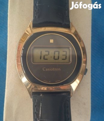 Most Bp-en! Casiotron GS-13 (~1970) Az 1. digitális naptáras óra