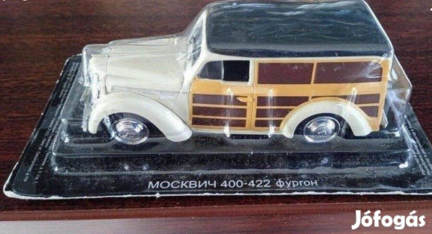 Moszkvics 400-422 kisauto modell 1/43 Eladó