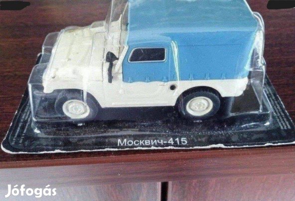 Moszkvics 415 kisauto modell 1/43 Eladó