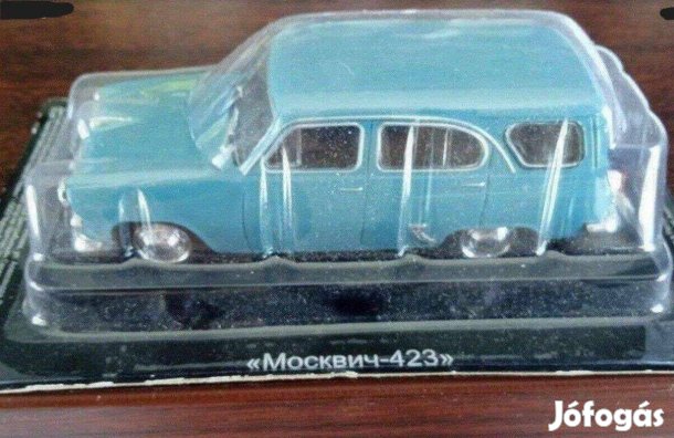 Moszkvics 423 kisauto modell 1/43 Eladó