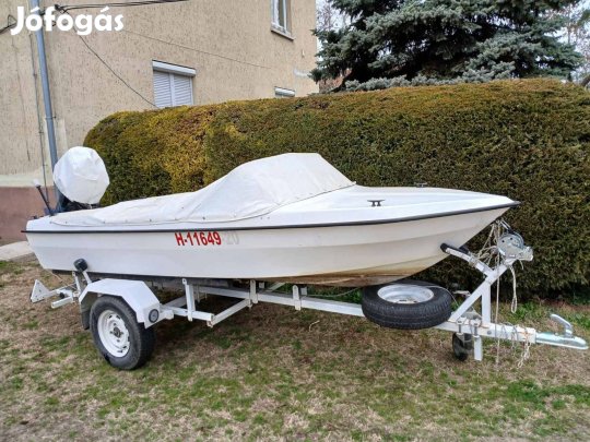 Motorcsónak utánfutóval eladó