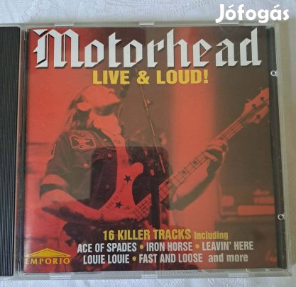 Motorhead - Live & Loud! CD