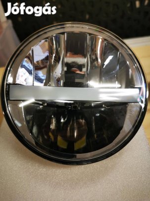 Motorkerékpár LED lámpa fényszóró 5'75 méretben DOT és SAE felirattal