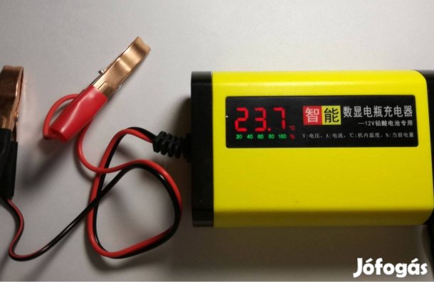 Motorkerékpár / személygépkocsi automata akkumulátor töltő eladó!