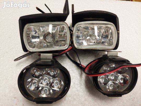 Motorkerékpár menetfény és ködlámpa (bontott)