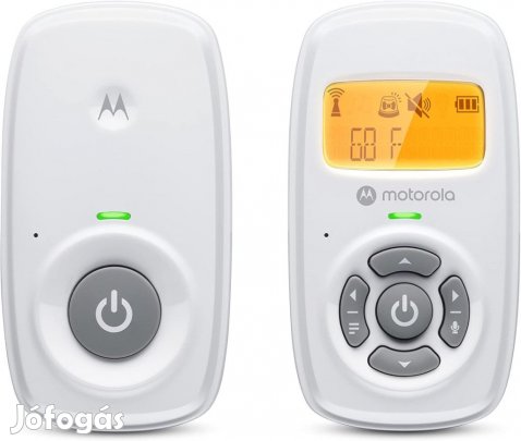 Motorola AM24 LCD kijelzős bébiőr, OUTLET termék