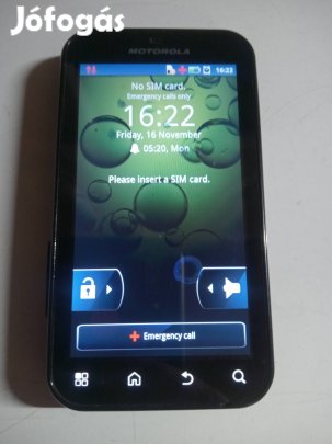 Motorola Defy okostelefon hangszóró hibás!