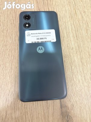 Motorola E13 Kártyafüggetlen 64 GB 2 GB Ram, 12 hó garancia