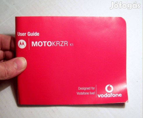 Motorola K1 Felhasználói Kézikönyv (2006) Magyar nyelvű