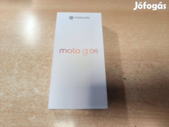 Motorola Moto G06 4/128GB Dual Független Új Garanciás !