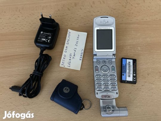 Motorola T720i +kamera retro vitage mobiltelefon