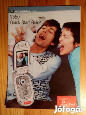 Motorola V550 Gyors Útmutató (2005) Magyar