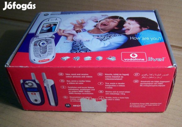 Motorola V550 (2004) Üres Doboz