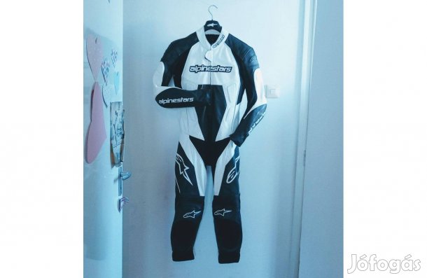 Motoros Bőrruha, 50-es Alpinestars, Egybe Részes, Szép Állapot