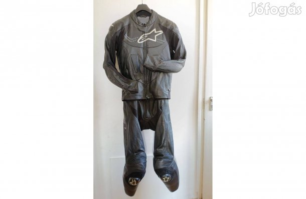 Motoros Bőrruha, 52-es Alpinestars Kétrészes, Új Állapot