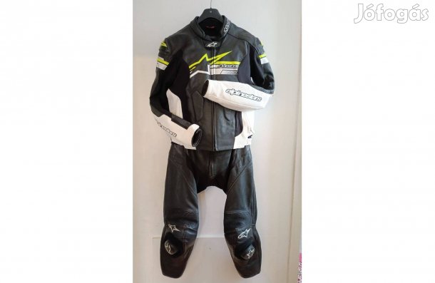 Motoros Bőrruha, 52-es Alpinestars, Két Részes, Újszerű Állapot