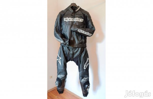 Motoros Bőrruha, 52-es. Alpinestars 2 Részes, Újszerű Állapot