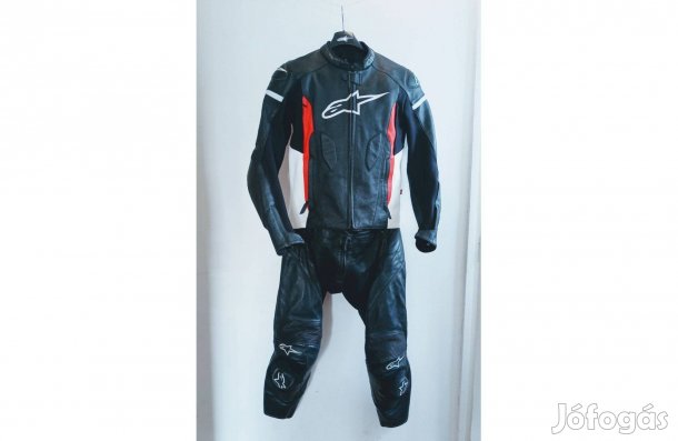 Motoros Bőrruha, 54-es Alpinestars, Két Részes, Újszerű állapot
