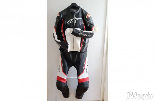 Motoros Bőrruha, 56-os Alpinestars, Két Részes, Szép Állapot