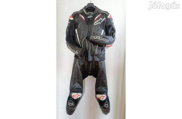 Motoros Bőrruha, Alpinestars, 50-Es, Kétrészes, Újszerű Állapot