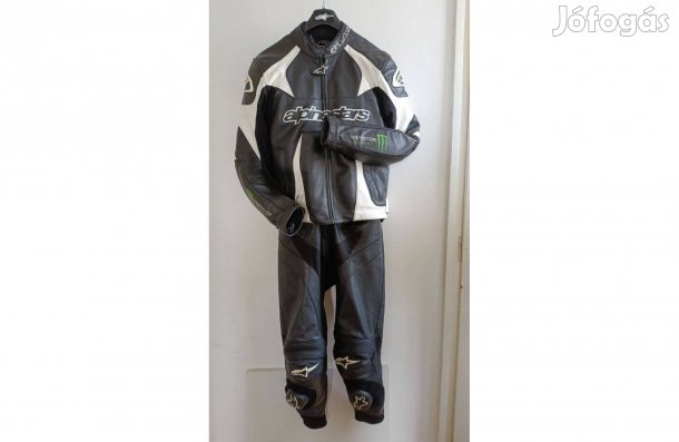 Motoros Bőrruha, Alpinestars, Kabát 50-es. Nadrág 48-as Kétrészes,