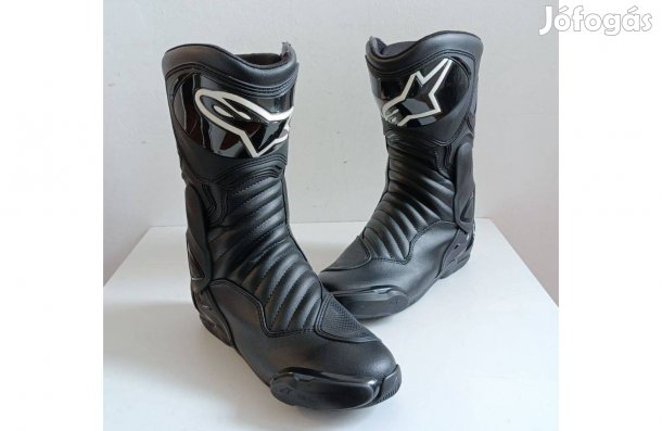 Motoros Csizma, 42-es, Alpinestars Smx-6v2, Újszerű Állapot