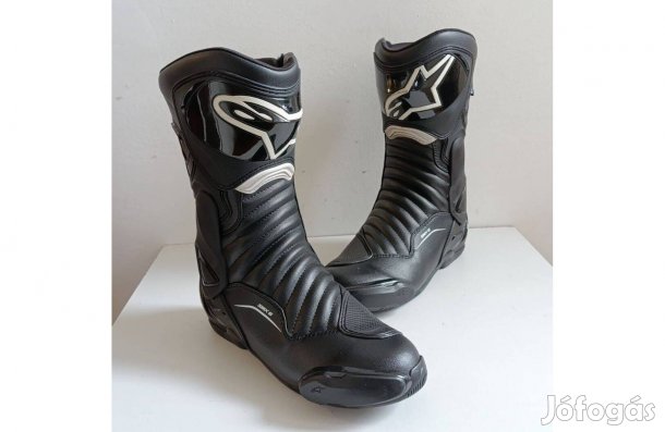 Motoros Csizma, 43-as, Alpinestars Smx-6v2, Újszerű Állapot,