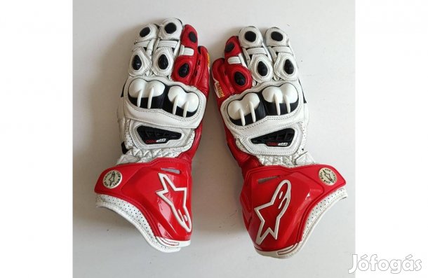 Motoros Kesztyű, M-es. Alpinestars GP-Pro