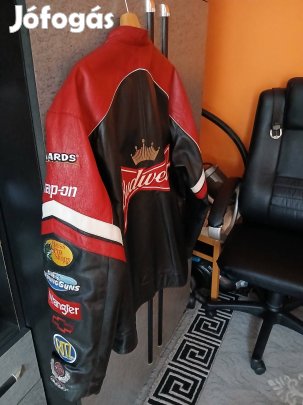 Motoros bőr kabát L-XL es