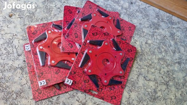 Motoros fűkaszákhoz, forgólapkás betétes kétoldalas bozótvágó penge