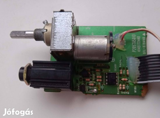 Motoros hangerő szabályozó potméter , használt , működik