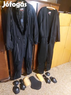 Motoros ruha, overall, textil, hibátlan állapotban eladó