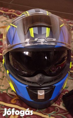 Motoros sisak LS2 beépített napszemüveggel
