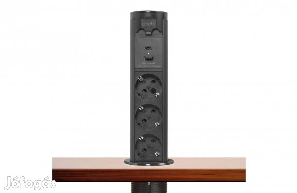Motorosan süllyeszthető Rejtett elosztó Touchcontrol - 3-as USB Tye-C