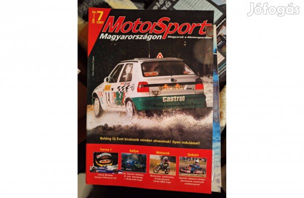 Motorsport Magyarországon című magazin 1997-es, 7. szám